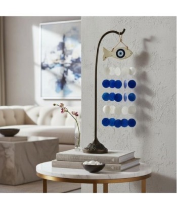Colgante Ojo Turco de Resina - Decoración Marítima, Estilo Mediterráneo