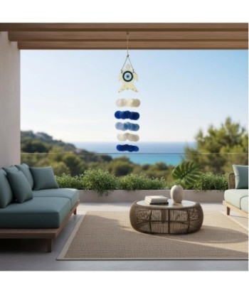 Colgante Ojo Turco de Resina - Estilo Mediterráneo