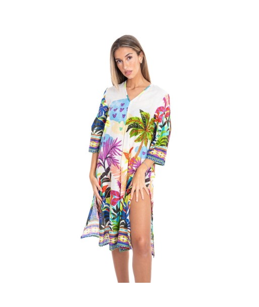Vestido Largo de Mujer Estampado Geométrico - Moda Mujer Elegante para Fiesta y Ocasiones Especiales - ISLABONITA