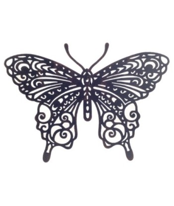 Adorno Pared Mariposa de Metal | Estilo Moderno | Ideal para Jardín