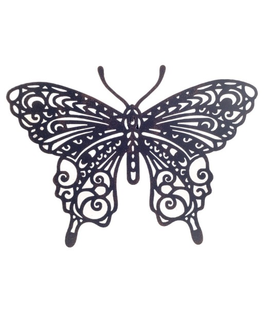 Adorno Pared Mariposa de Metal | Estilo Moderno | Ideal para Jardín