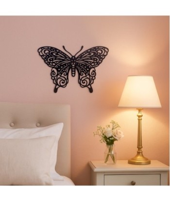 Adorno Pared Mariposa de Metal | Estilo Moderno | Ideal para Jardín