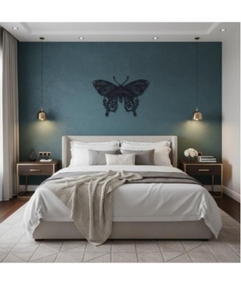 Adorno Pared Mariposa de Metal | Estilo Moderno | Ideal para Jardín