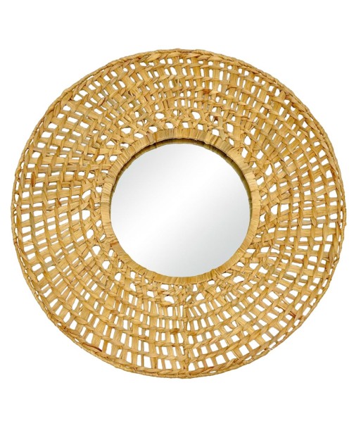 Espejo de Jacinto de Agua Novo con Diseño Circular Natural
