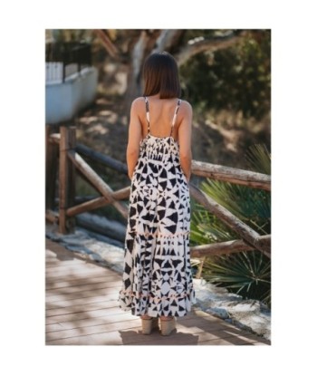 Vestido Largo Midi Azul para Mujer - Moda Elegante, Estampado Único, Ideal para Fiesta y Ocasiones Especiales