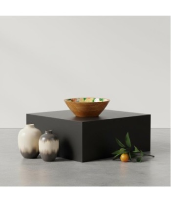 Cuenco Naranjas S de Madera y Resina | Decoración Frutal