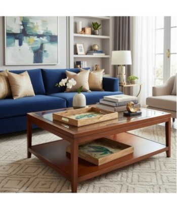 Bandejas de Tortuga 2U en Madera y Resina | Decoración Acuática