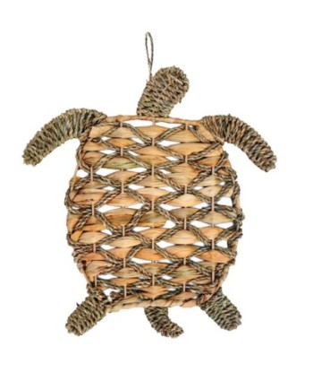 Adorno Pared Tortuga de Jacinto de Agua - Estilo Natural para Jardín