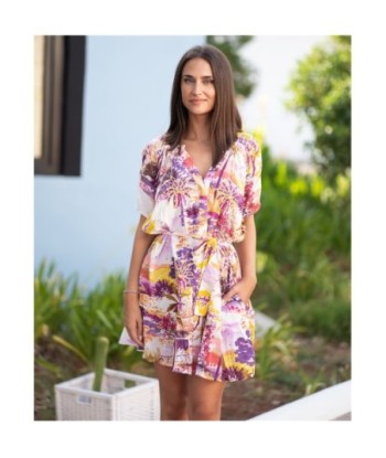 Vestido Corto Rojo de Algodón para Mujer - Moda Étnica Isla Bonita, Perfecto para Fiesta y Ocasiones Especiales