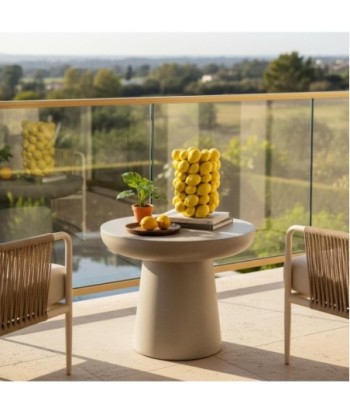 Jarrón Limones de Dolomita - Decoración Colorida y Divertida para el Hogar