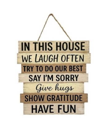 Adorno Pared MDF Have Fun  Decoración Original y Divertida