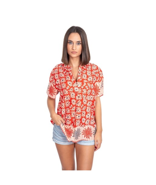 Camisa Multicolor Mujer Manga ¾ - Estilo Casual y Elegante - 100% Algodón - Camisero Perfecto para Ocasiones Especiales