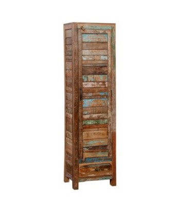Armario de Madera Vintage con Estilo Rústico