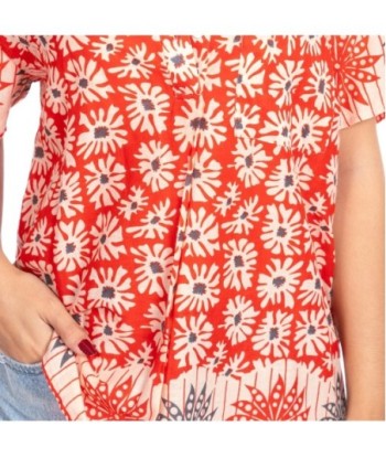 Camisa Multicolor Mujer Manga ¾ - Estilo Casual y Elegante - 100% Algodón - Camisero Perfecto para Ocasiones Especiales
