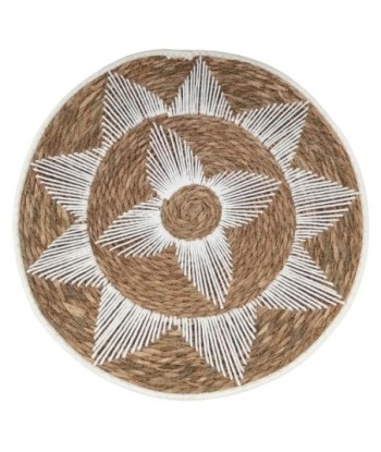 Adorno de Pared de Palma y Hierba Marina - Estilo Natural y Decorativo