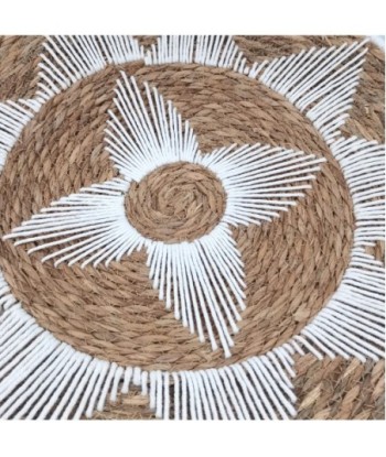 Adorno de Pared de Palma y Hierba Marina - Estilo Natural y Decorativo