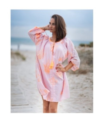 Kurta Azul Mujer - Estilo Chic y Confortable, 100% Algodón, Manga ¾, Ideal para Ocasiones Especiales y Uso Diario