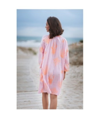 Kurta Azul Mujer - Estilo Chic y Confortable, 100% Algodón, Manga ¾, Ideal para Ocasiones Especiales y Uso Diario