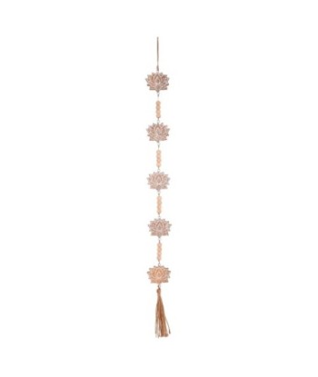 Colgante Flor De Loto de Madera - Decoración Bohemia para Pared
