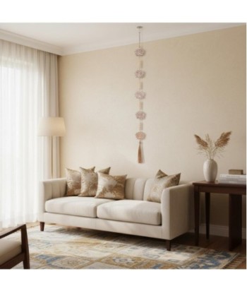 Colgante Flor De Loto de Madera - Decoración Bohemia para Pared