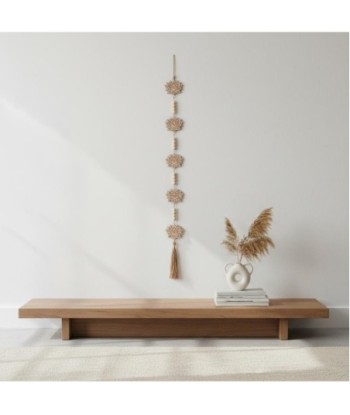 Colgante Flor De Loto de Madera - Decoración Bohemia para Pared