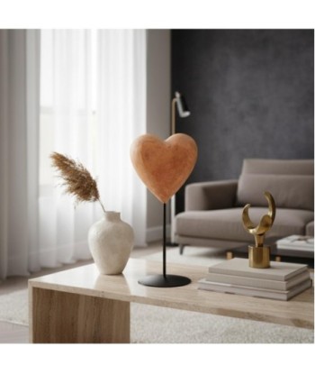 Figura Corazón de Madera Natural para Decoración del Hogar