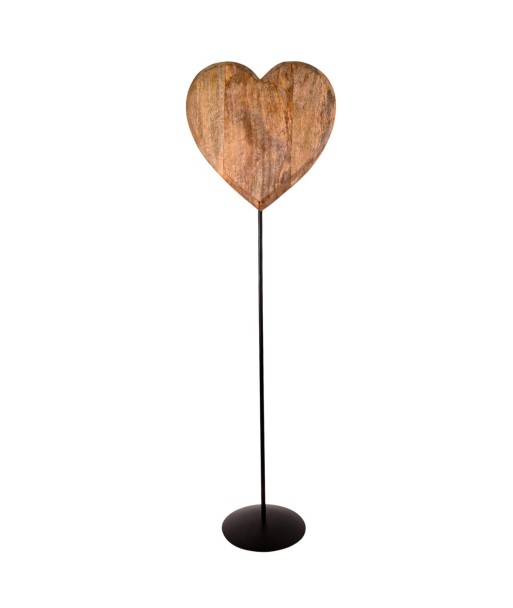 Figura Corazón de Madera - Decoración Rústica para el Hogar
