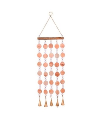 Colgante de madera decorativo con cuentas estilo bohemio