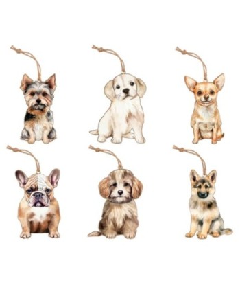 Colgante 6U de Metal con diseño de mascotas, ideal para decoración de interiores