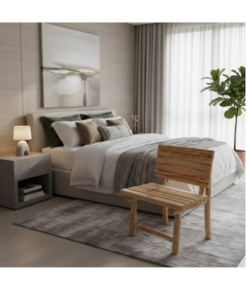 Sillón de Madera de Teka - Estilo Natural y Rústico para Interior y Exterior