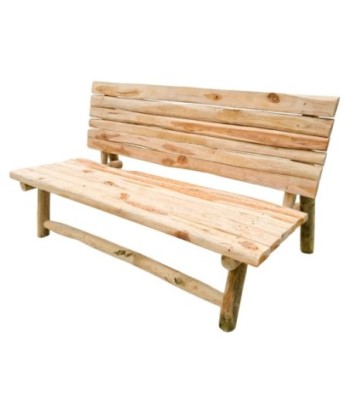 Banco de Madera de Teka - Estilo Natural para Jardín o Terraza