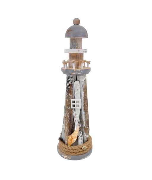 Figura de Faro de MDF - Estilo Náutico - Decoración Costera