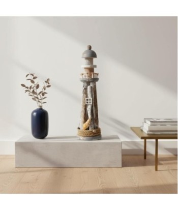 Figura de Faro de MDF - Estilo Náutico - Decoración Costera