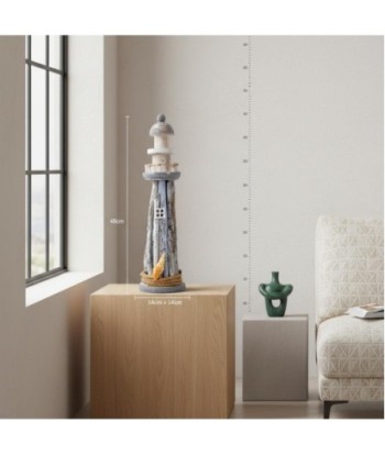 Figura de Faro de MDF  Estilo Náutico para Decoración