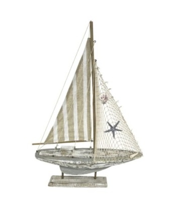 Barco Velero L MDF - Decoración náutica, estilo rústico y elegante