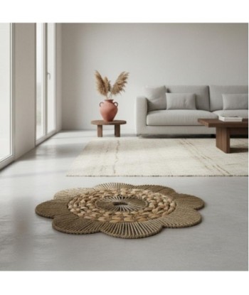 Adorno Pared Flor L de Palma y Hierba Marina - Estilo Natural y Orgánico
