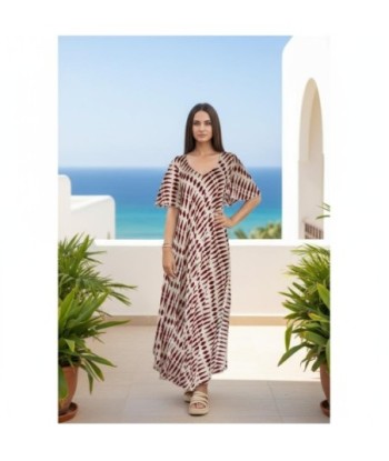 Isla Bonita By SIGRIS Vestido Largo de Viscosa con Estampado Colorido