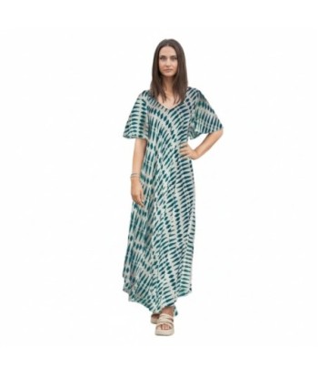 Isla Bonita By SIGRIS Vestido Largo de Viscosa con Estampado Moderno