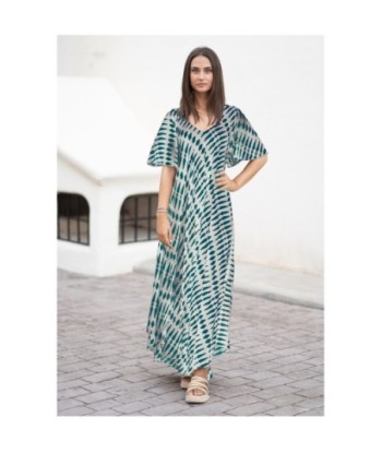 Isla Bonita By SIGRIS Vestido Largo de Viscosa con Estampado Moderno