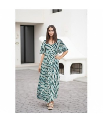 Isla Bonita By SIGRIS Vestido Largo de Viscosa con Estampado Moderno