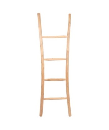 Escalera de Madera de Teka para Decoración y Almacenaje