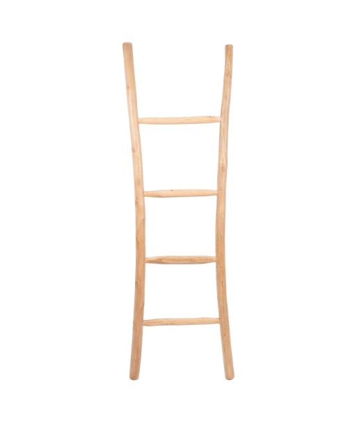 Escalera de Madera de Teka para Decoración y Almacenaje