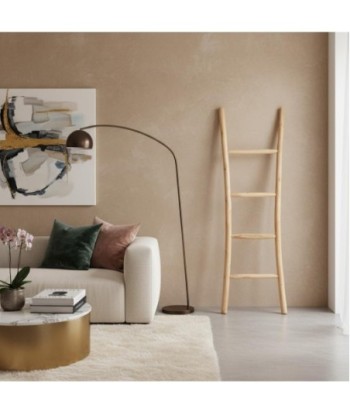 Escalera de Madera de Teka para Decoración y Almacenaje