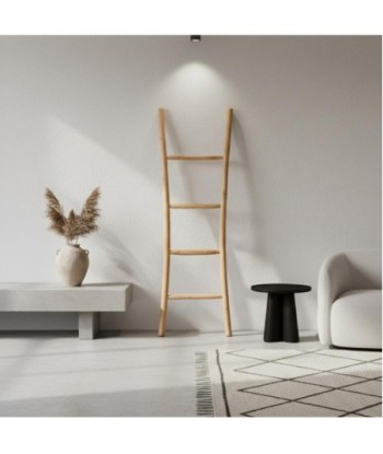 Escalera de Madera de Teka para Decoración y Almacenaje