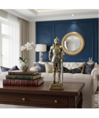 Figura de Soldado de Resina con Estilo Clásico para Decoración