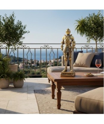 Figura de Soldado de Resina con Estilo Clásico para Decoración