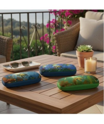 Estuche 4U de PVC con diseño de tortuga marina - Estilo divertido y colorido