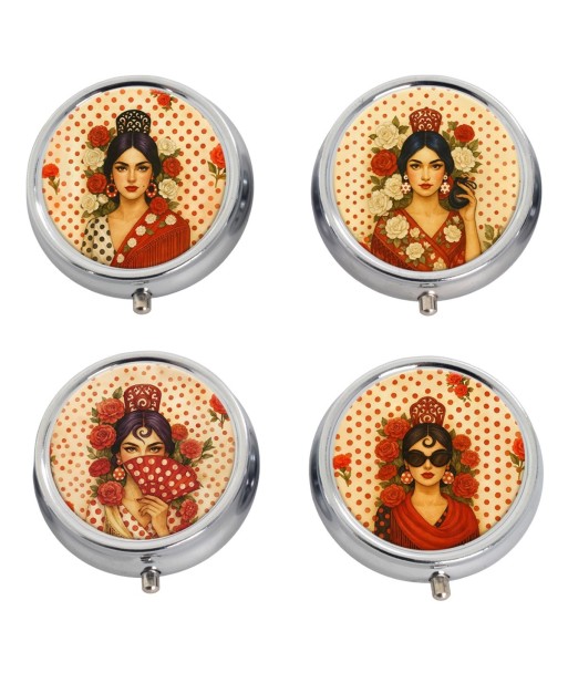 Pastillero Flamenca Expositor de Metal - Decoración Colorida y Única
