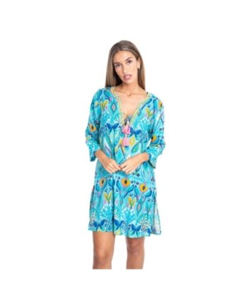 Kurta Multicolor para Mujer - Moda Isla Bonita, Estilo Floral, 100% Algodón, Perfecto para Ocasiones Especiales