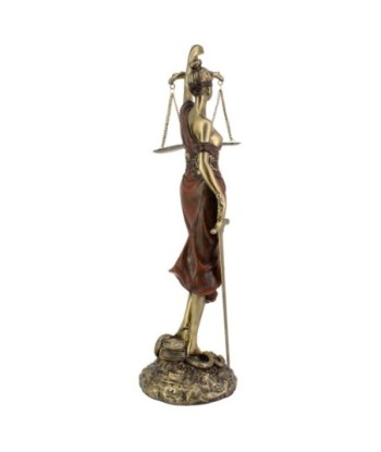 Diosa De La Justicia - Figura Mitológica en Resina con Atributos Elegantes